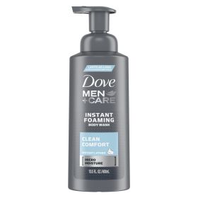 Dove Men+Care Foaming Body Wash Clean Comfort 13.5 oz